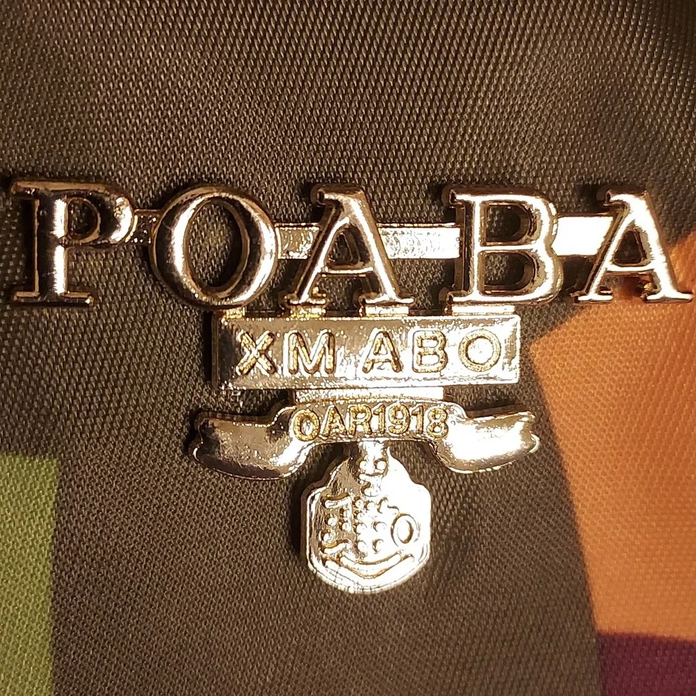 Poaba Colorful Geometric Backpack - Picture 2 of 5